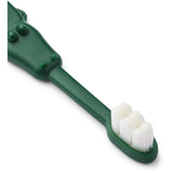 LIEWOOD Yellow Mellow / Garden Green Fabio All Together Toddler Tandbørste