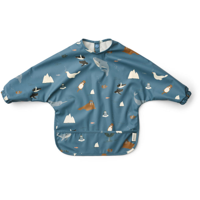 LIEWOOD Arctic Sea / Ocean View Merle Printed Cape Hagesmæk