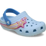 Crocs Blue Frost Classic Star Lights Clog