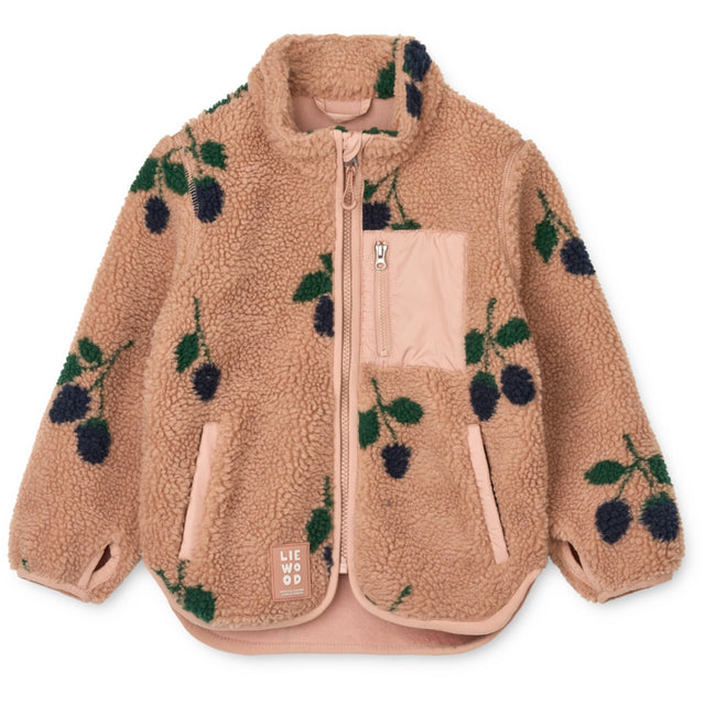 LIEWOOD Berry / Pale Tuscany Nolan Pile Jakke