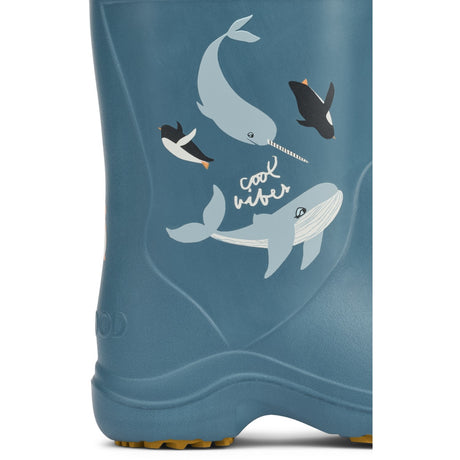 LIEWOOD Arctic / Ocean View Aston Gummistøvler