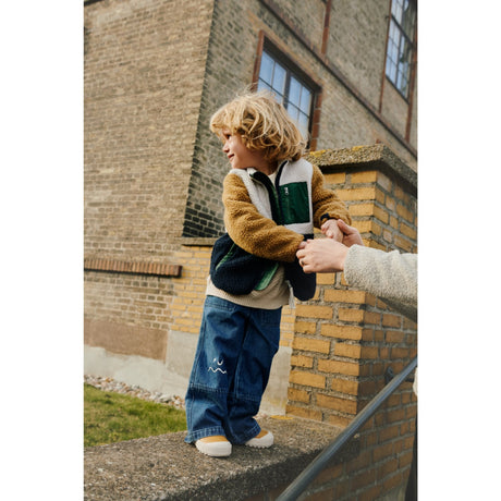 LIEWOOD Medium Blue Denim Cesar Placement Denim Bukser