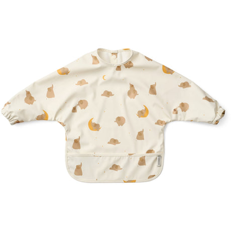 LIEWOOD Elephant / Creme De La Creme Merle Printed Cape Hagesmæk