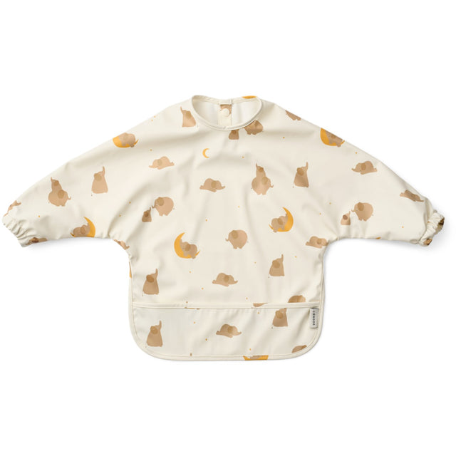 LIEWOOD Elephant / Creme De La Creme Merle Printed Cape Hagesmæk