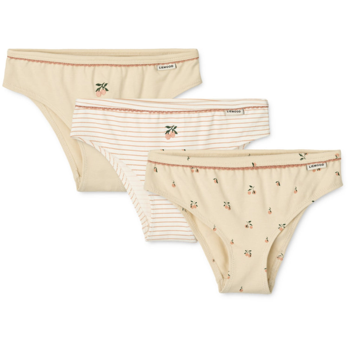 LIEWOOD Mini Peach Sea Shell Mix Aylin Underbukser 3-Pak