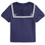 Polo Ralph Lauren Boathouse Navy W/ White Girl Polo T-Shirt
