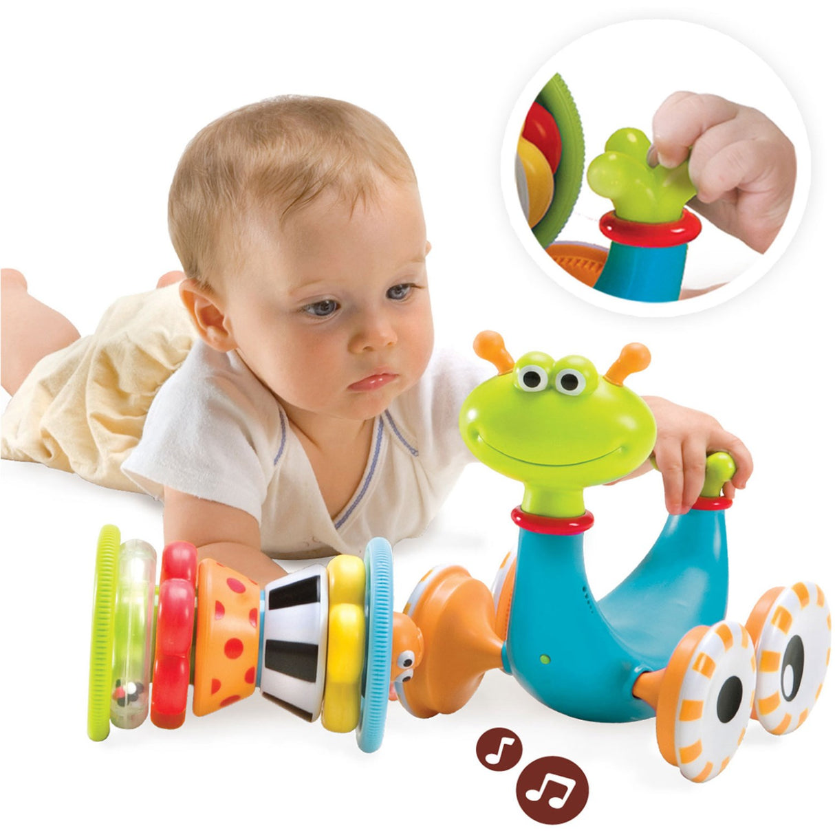 Yookidoo Multi Crawl 'N' Go Snail