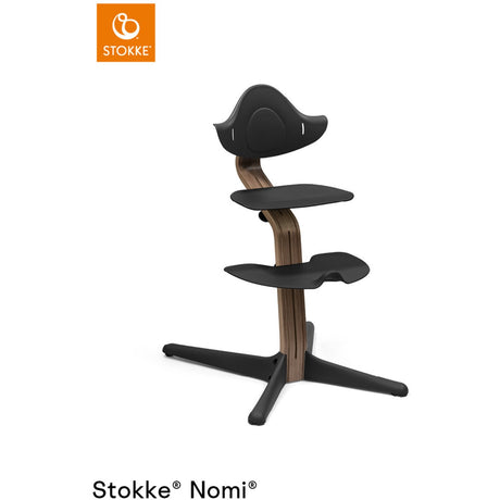 Stokke® Nomi® Stol Valnød Black