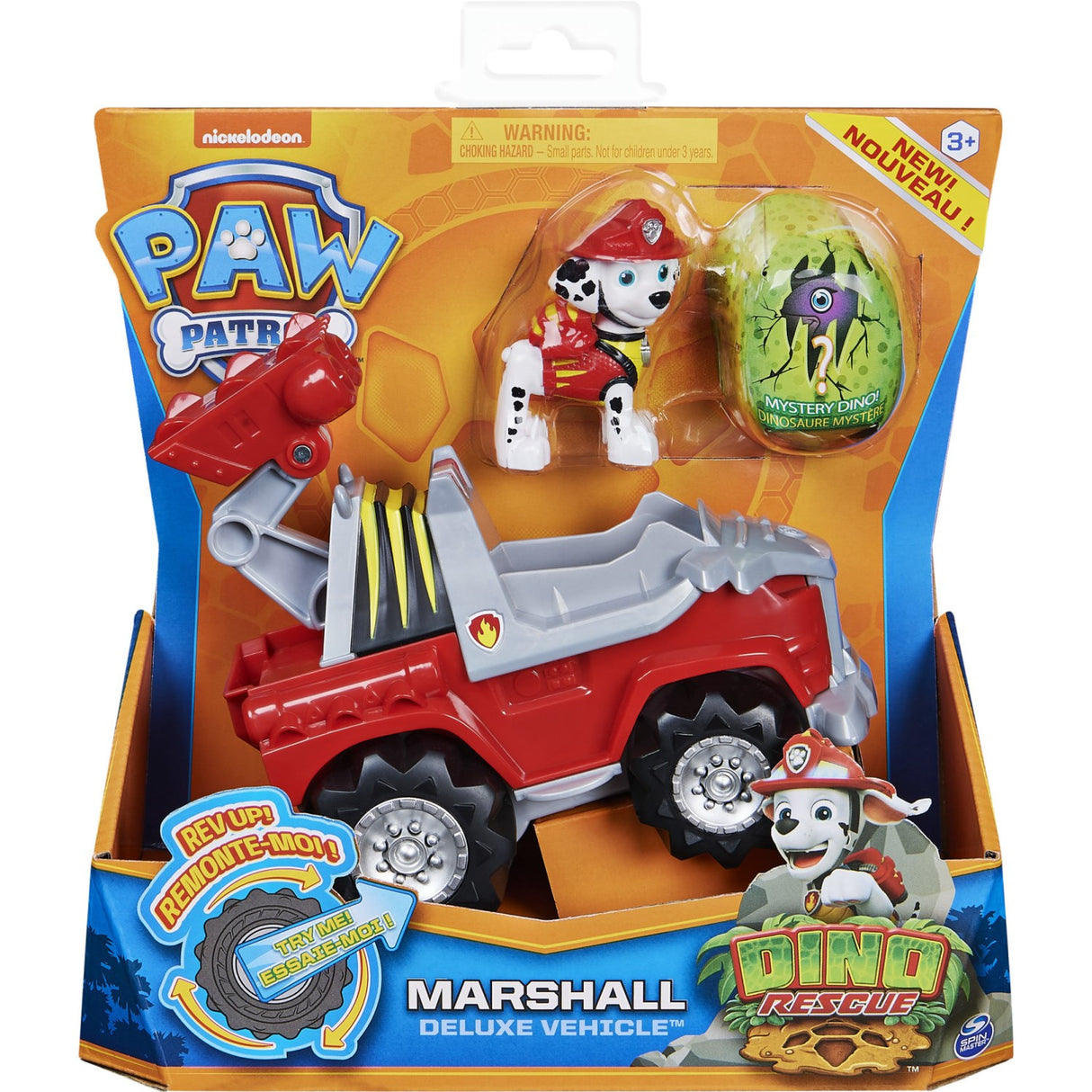Paw Patrol Dino Deluxe Køretøj Marshall