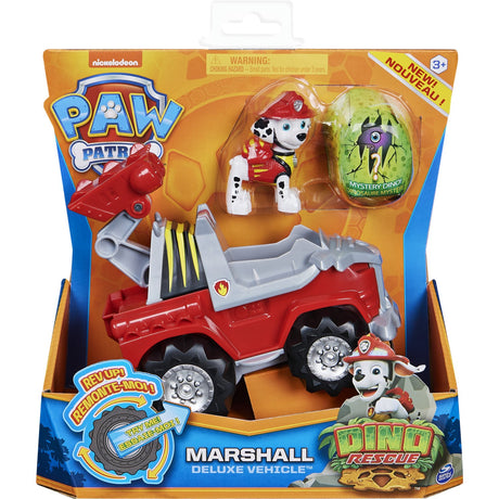 Paw Patrol Dino Deluxe Køretøj Marshall