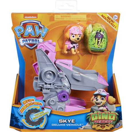 Paw Patrol Dino Deluxe Køretøj Skye