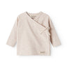 MarMar Modal New Born Light Beige Mel. Tut Slå-Om LS Bluse