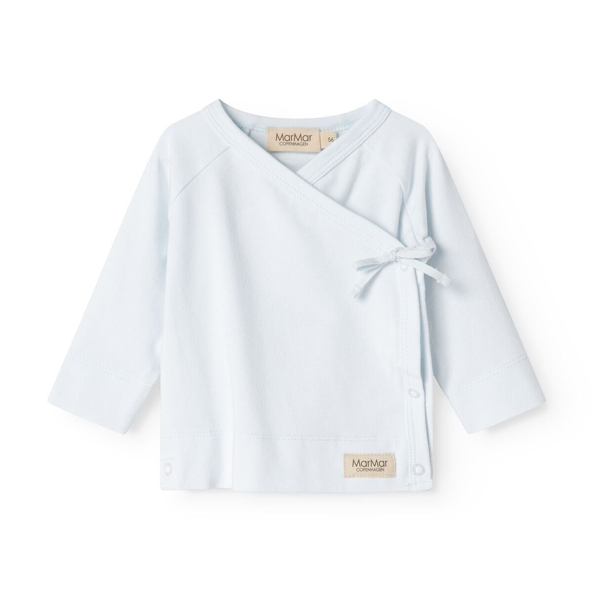 MarMar Modal New Born Light Blue Tut Slå-Om LS Bluse
