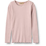 Wheat Soft Lilac Rib Bluse Reese