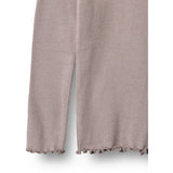 Wheat Dusty Purple Rib Bluse Reese