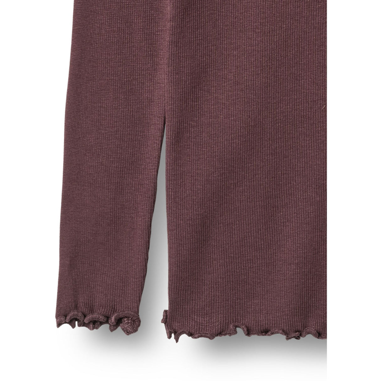 Wheat Fudge Rib Bluse Reese