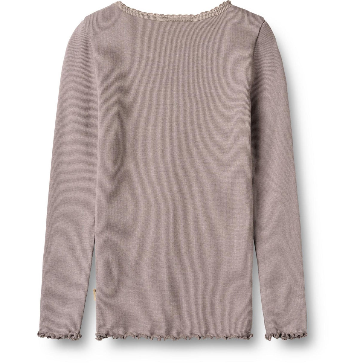 Wheat Dusty Purple Rib Bluse Reese