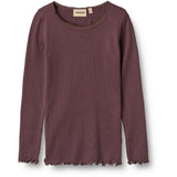 Wheat Fudge Rib Bluse Reese