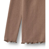 Wheat Toffee Brown Bluse Ida