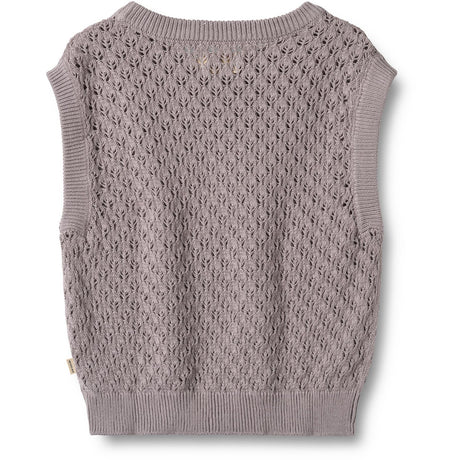 Wheat Dusty Purple Strik Vest Saga