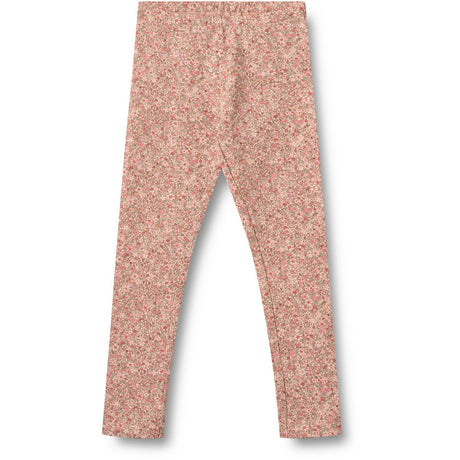Wheat Rose Dust Flower Meadow Jersey Legggings Jules