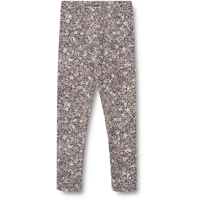 Wheat Purple Stone Flowers Jersey Leggings Jules
