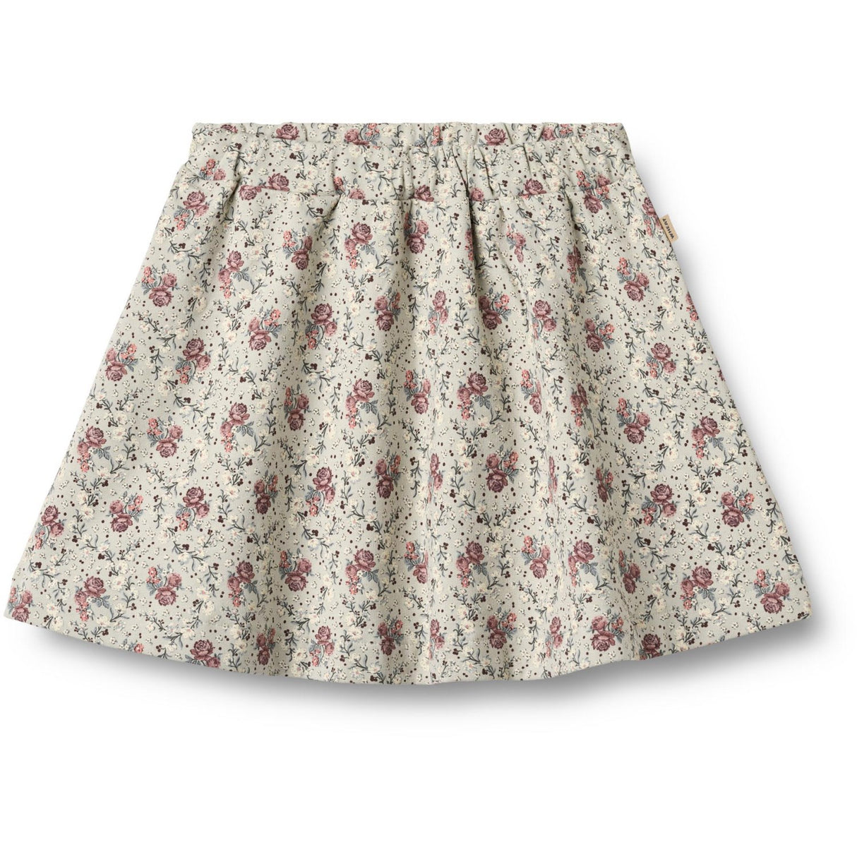 Wheat Slightly Green Flowers Sweat Nederdel Manuella