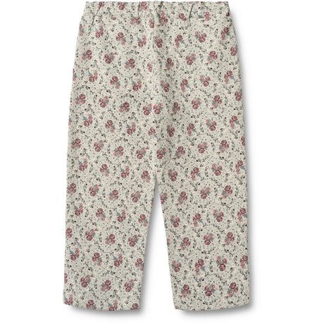 Wheat Slightly Green Flowers Sweatpants Eline