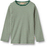 Wheat Green Stripe Bluse Stig