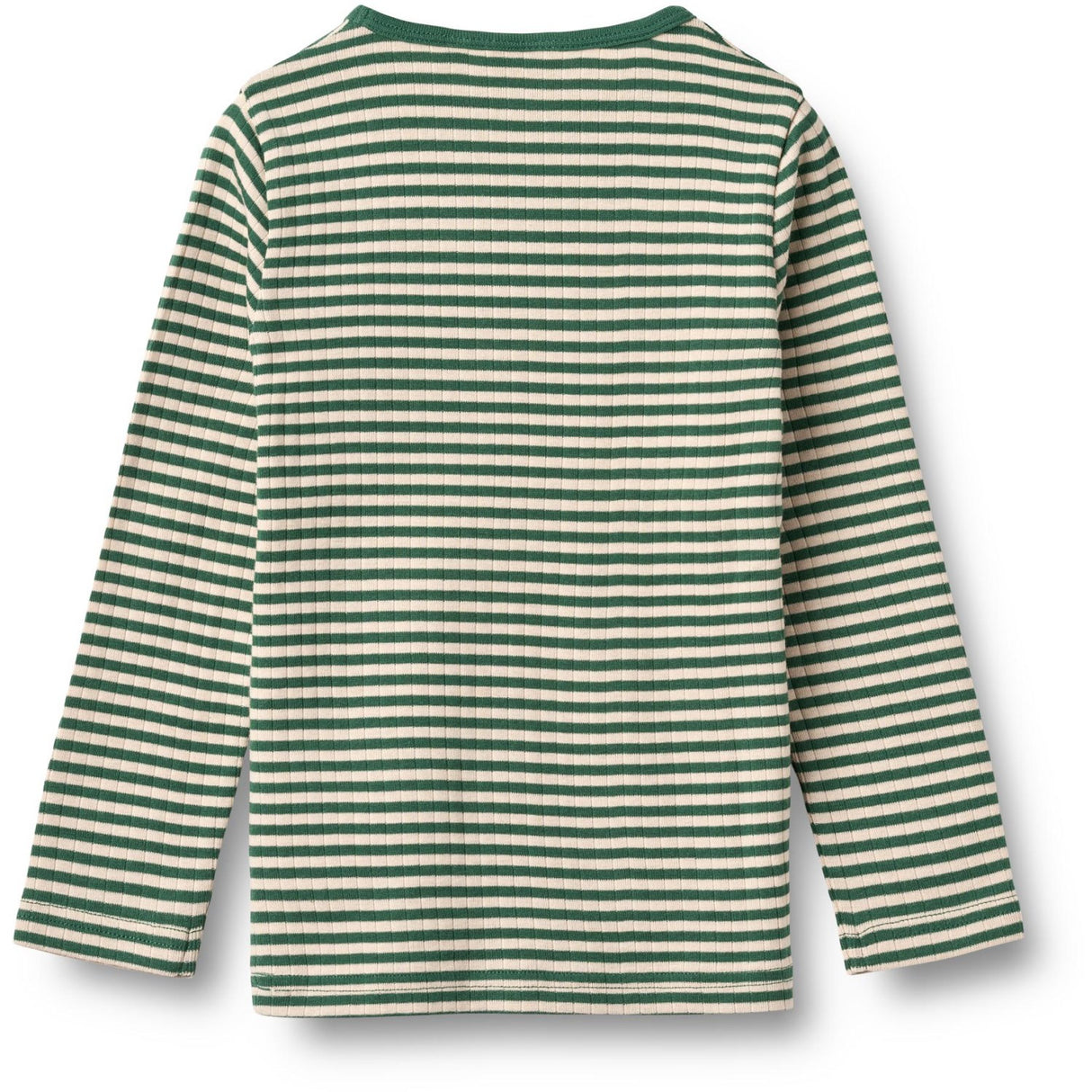 Wheat Green Stripe Bluse Stig