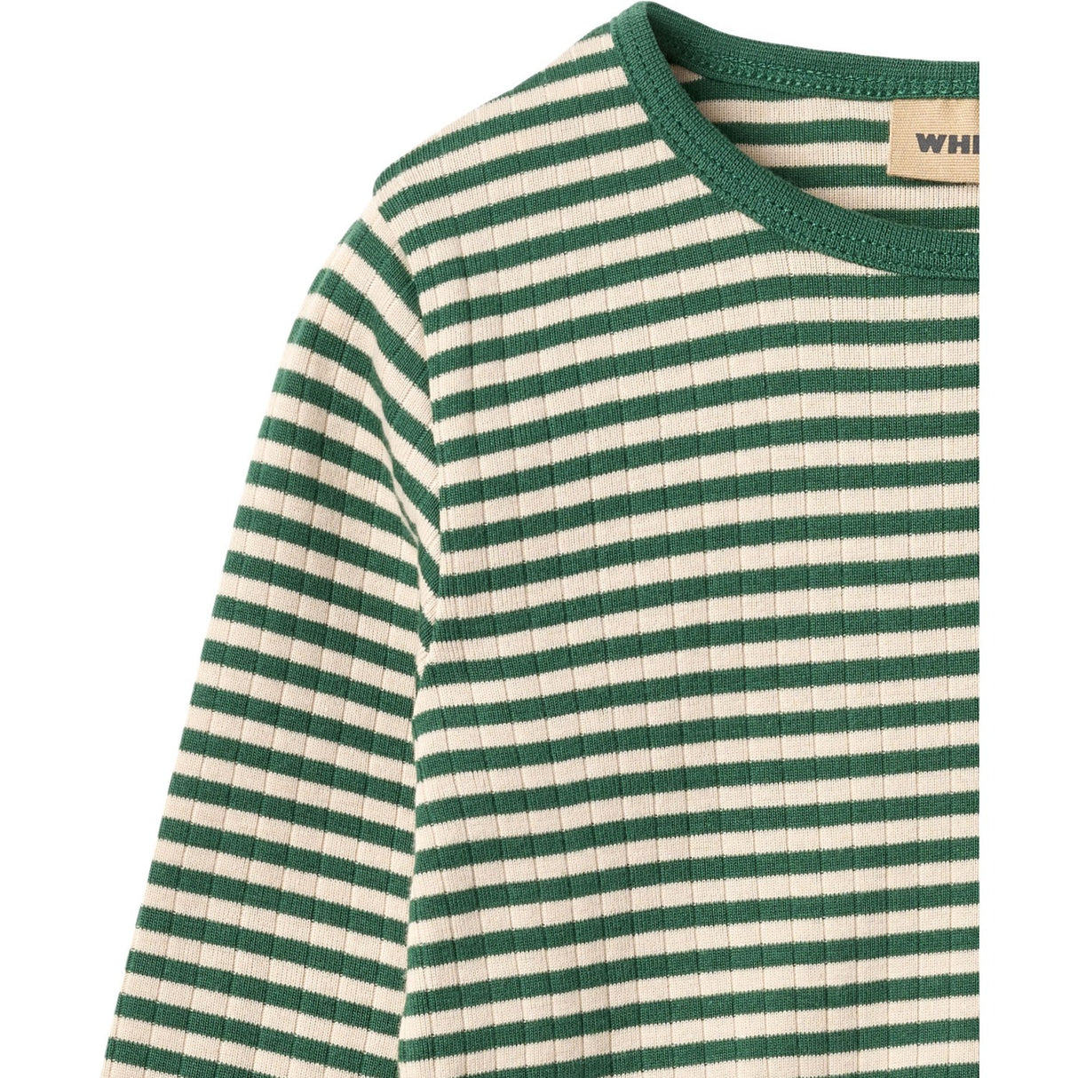 Wheat Green Stripe Bluse Stig