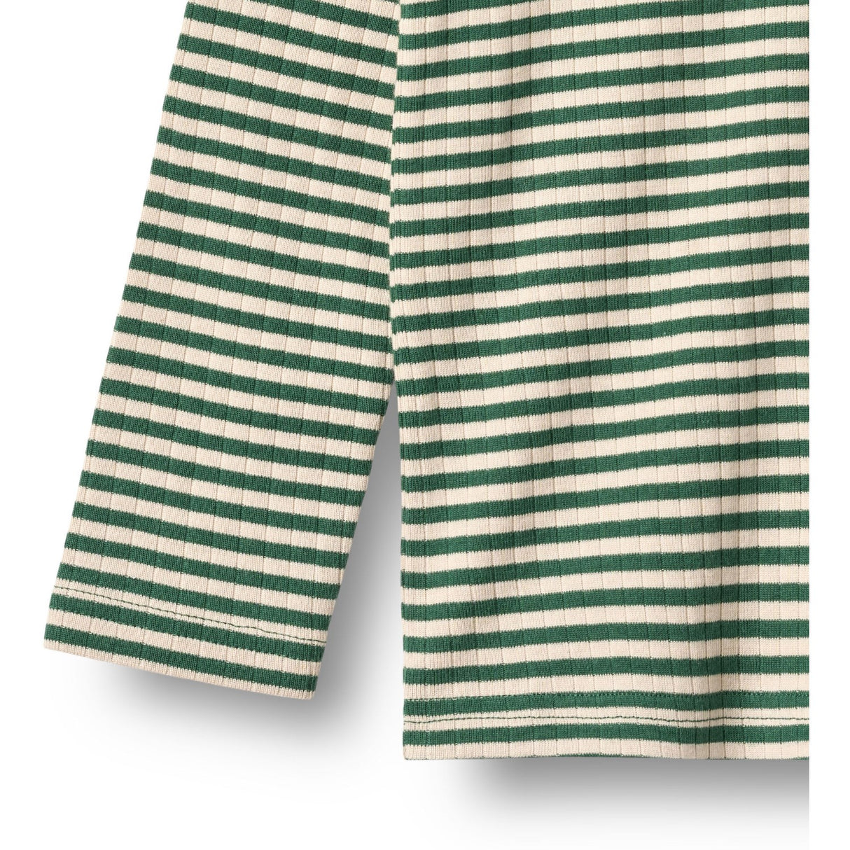 Wheat Green Stripe Bluse Stig