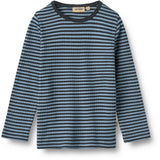 Wheat Bright Blue Stripe Bluse Stig