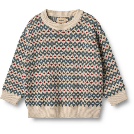 Wheat Offwhite Jaquard Pullover Harlow