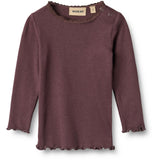 Wheat Fudge Rib Bluse Reese