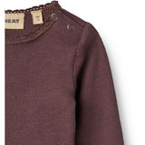 Wheat Fudge Rib Bluse Reese