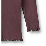 Wheat Fudge Rib Bluse Reese