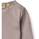 Wheat Dusty Purple Rib Bluse Reese