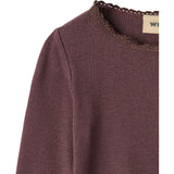 Wheat Fudge Rib Bluse Reese