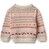 Wheat Multi Jaquard Pullover Olga