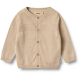 Wheat Warm Sand Strik Cardigan Sofus