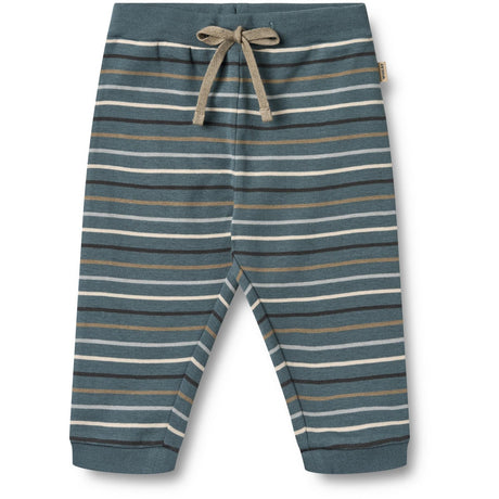 Wheat Blue Multi Stripe Jersey Bukser Leo
