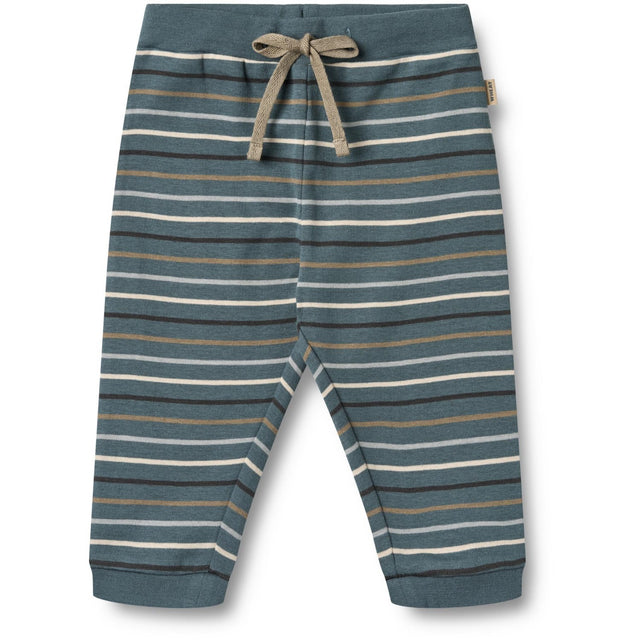 Wheat Blue Multi Stripe Jersey Bukser Leo