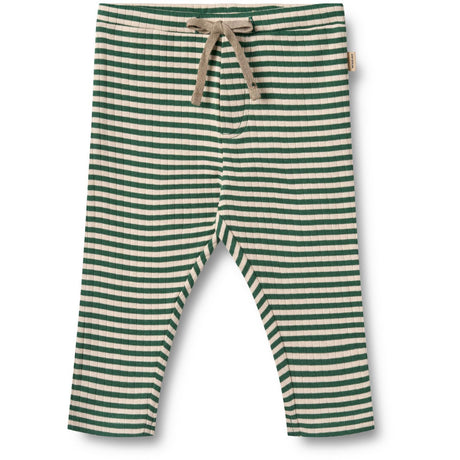 Wheat Green Stripe Jersey Bukser Manfred