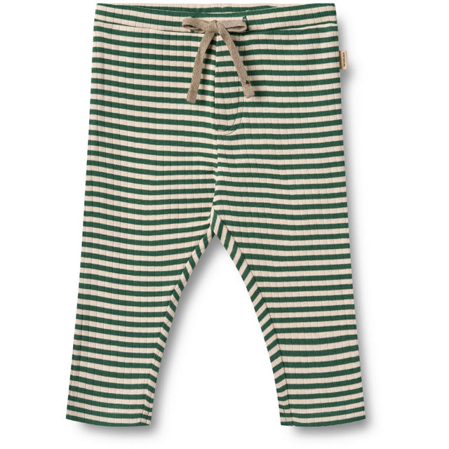 Wheat Green Stripe Jersey Bukser Manfred
