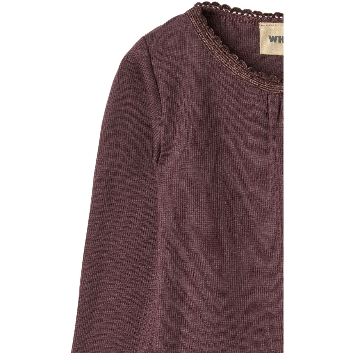 Wheat Fudge Rib Body L/S Lotta