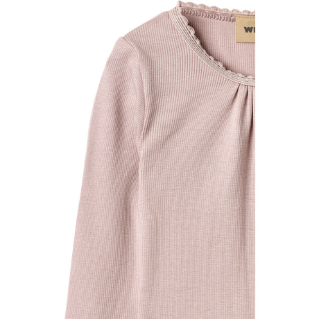 Wheat Soft Lilac Rib Body L/S Lotta