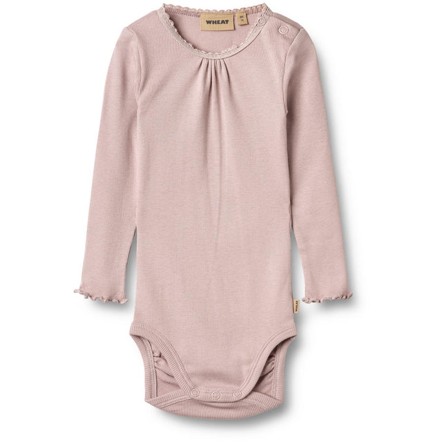 Wheat Soft Lilac Rib Body L/S Lotta