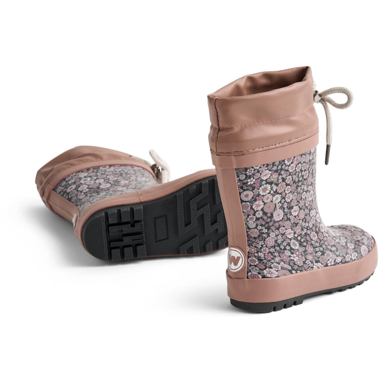 Wheat Black Sea Garden Gummistøvler Thermo Print