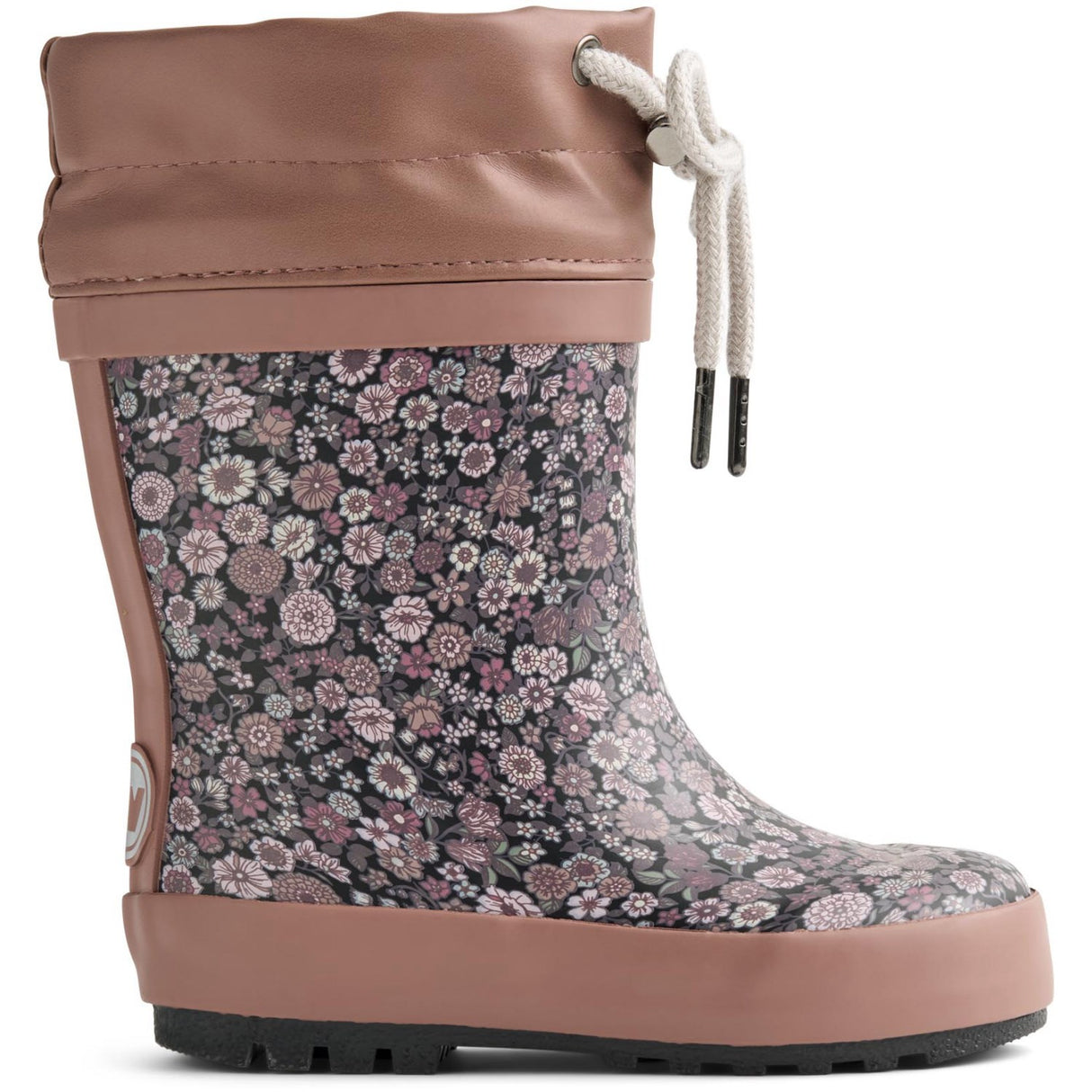 Wheat Black Sea Garden Gummistøvler Thermo Print